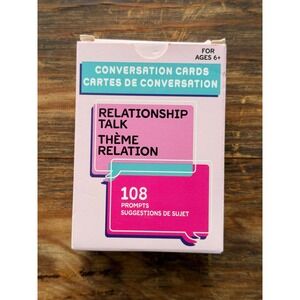 Conversation‎ Cards Relationship Talk 108 Prompts